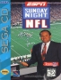 Sega  Sega CD  -  ESPN Sunday Night NFL (U) (Front)